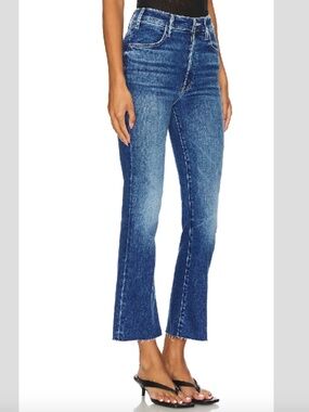 MOTHER The Hustler Ankle Fray Jeans